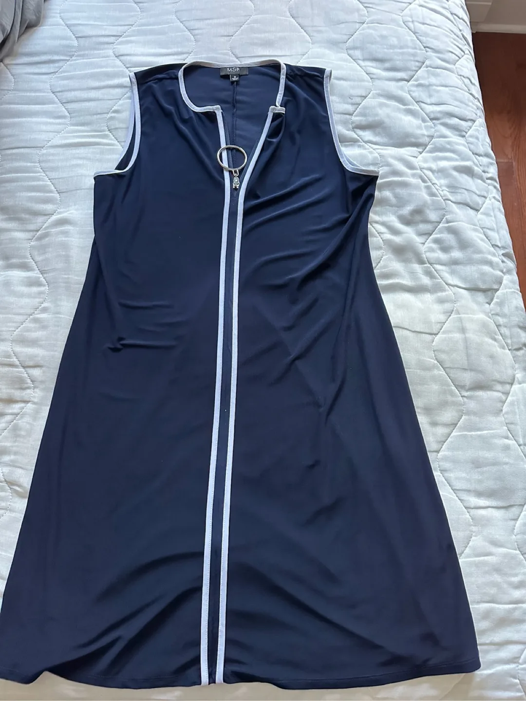 MSK Dress - Navy Blue thumbnail