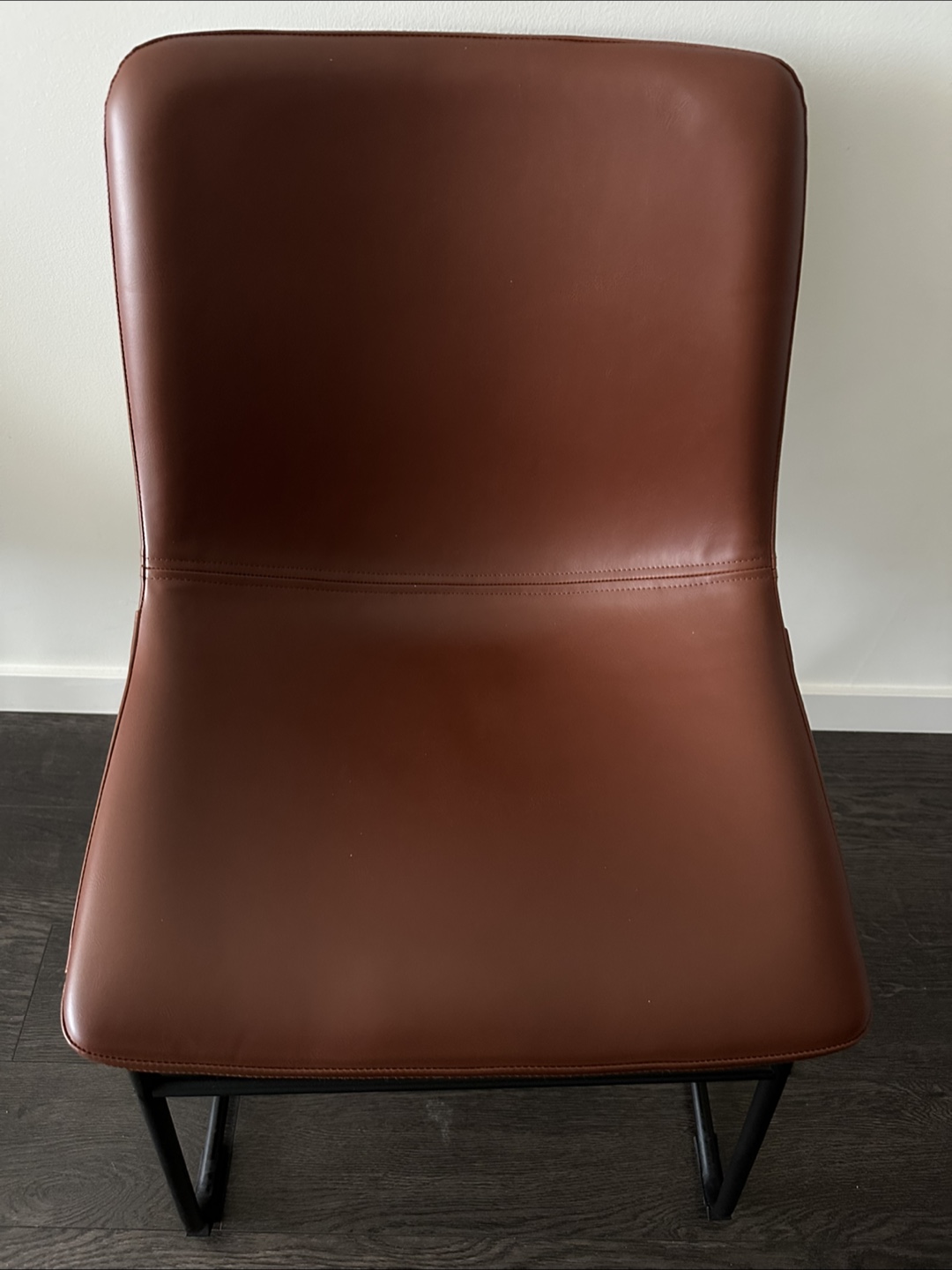 Structube “Hayden” Chairs (Brown) – Set of 2 - photo 3