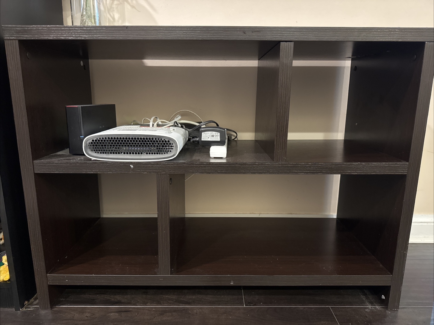 Dark Brown Shelf Unit