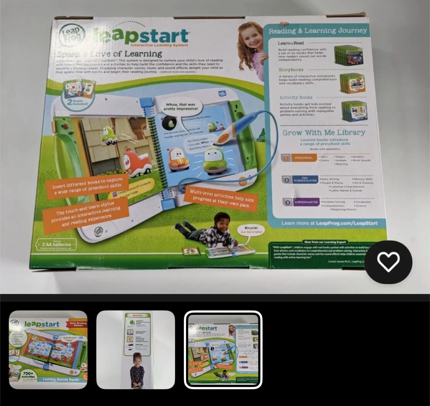 LeapFrog LeapStart Interactive Learning System image indicator(3)