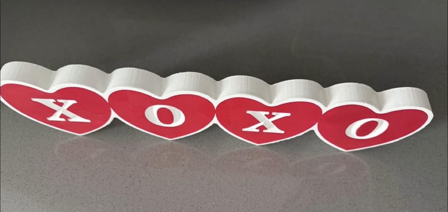 XOXO Heart Decoration - photo 2