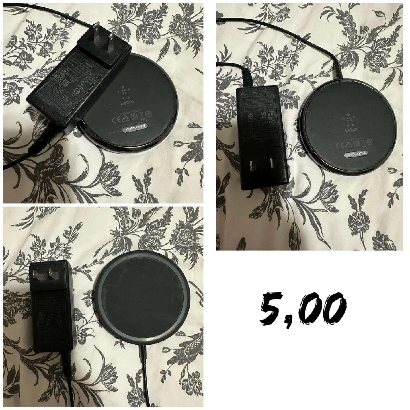 Belkin Wireless Charging Pad with Adapter thumbnail