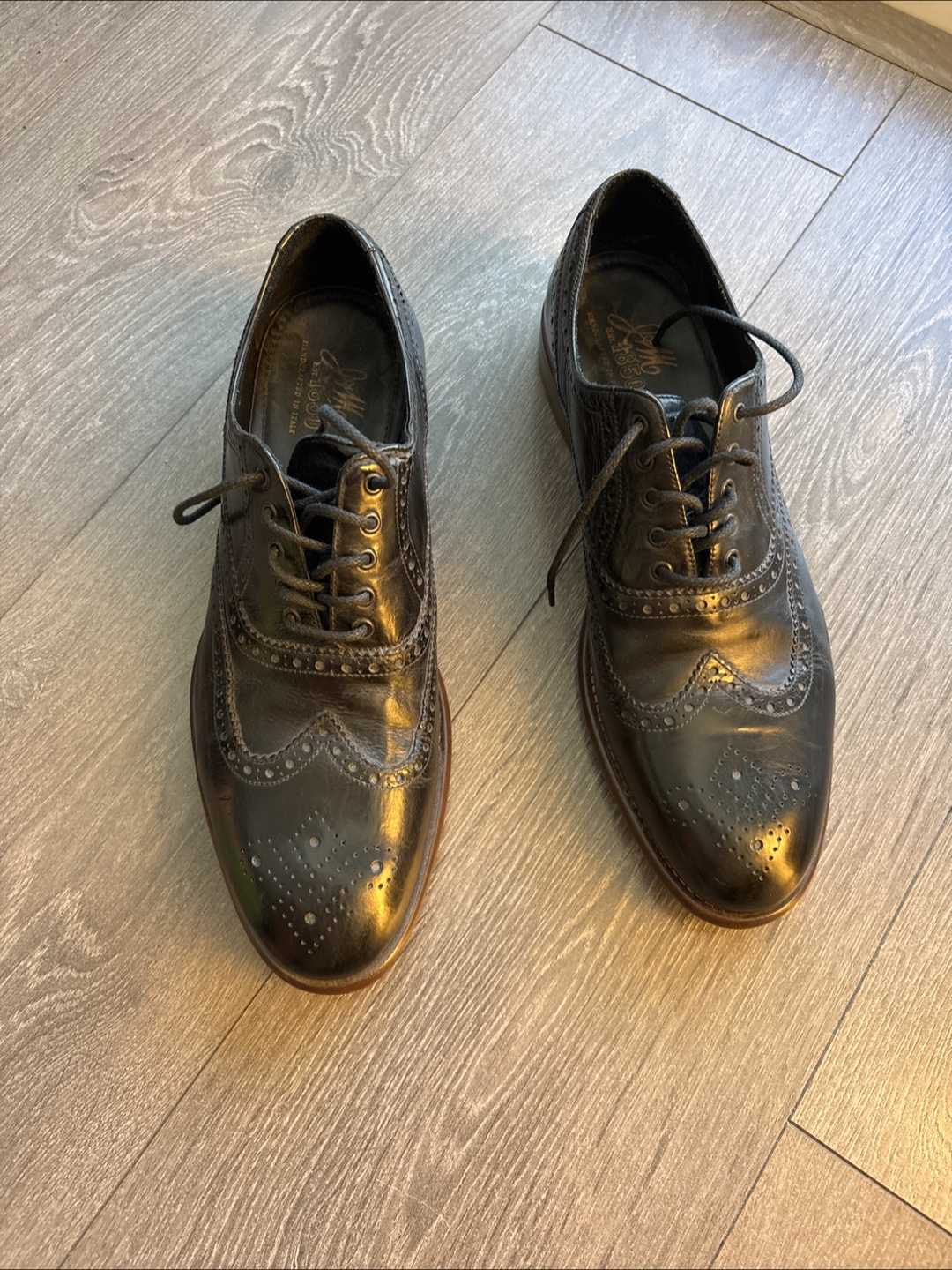 J&M 1850 Men's Oxford Dress Shoes - Size 10.5M