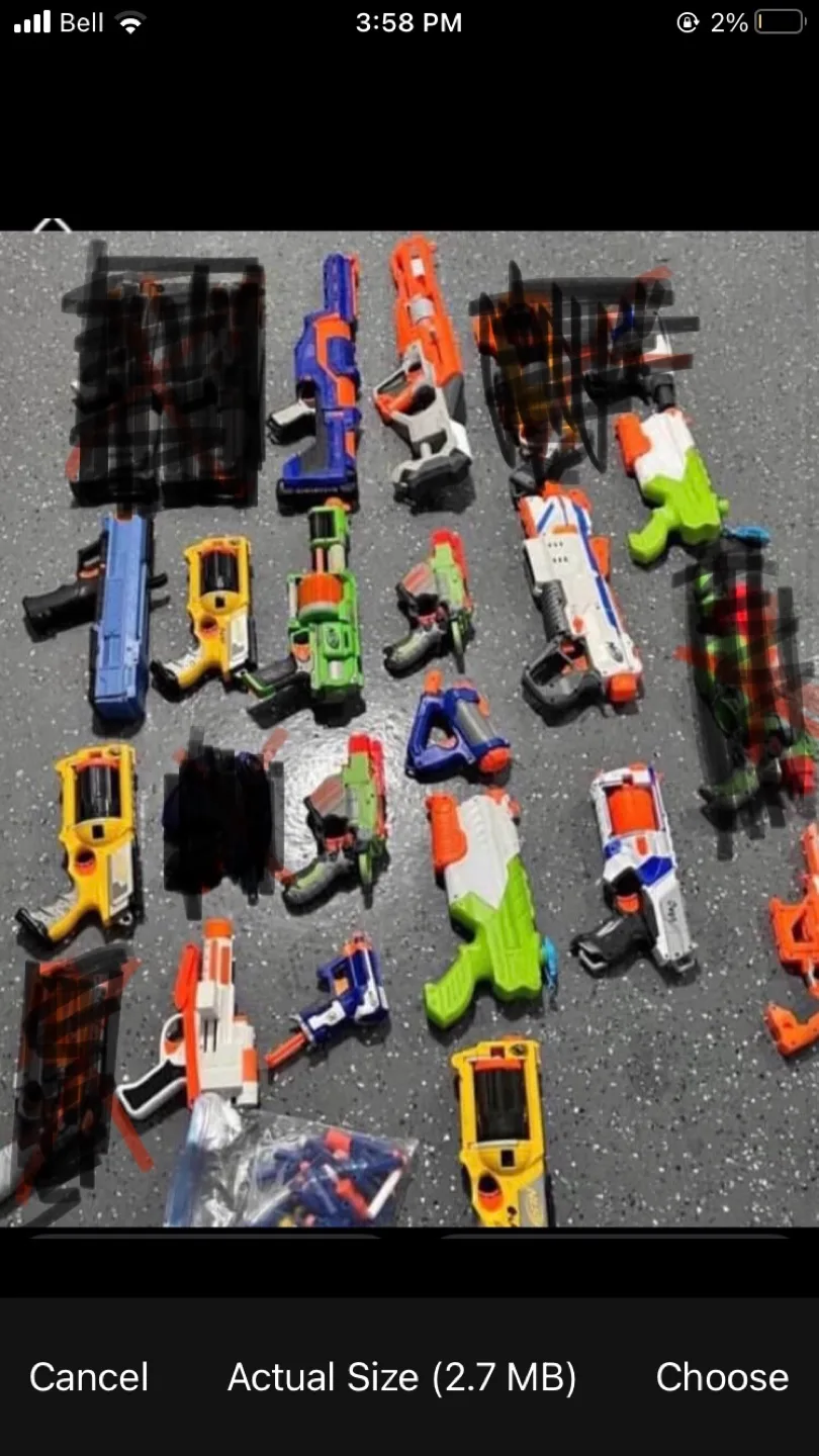 Nerf Guns Lot thumbnail