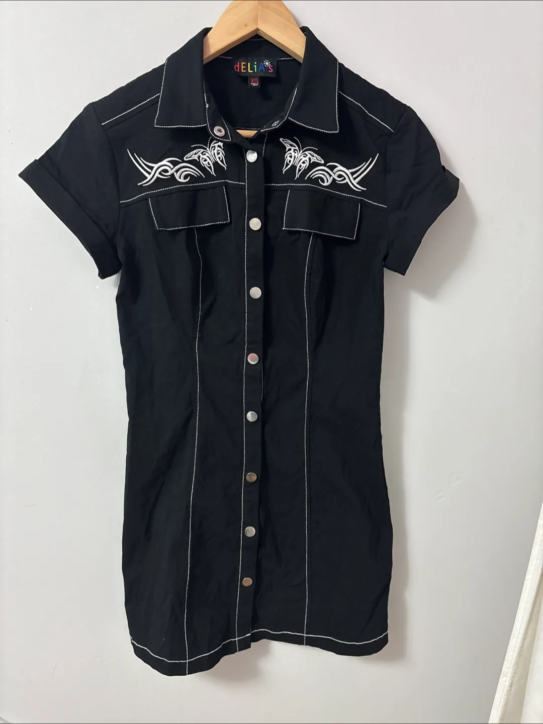 dELiA*s Black Mini Dress thumbnail