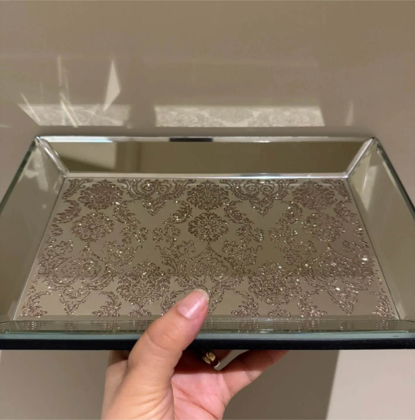🇨🇦🍁Decorative Mirrored Tray thumbnail