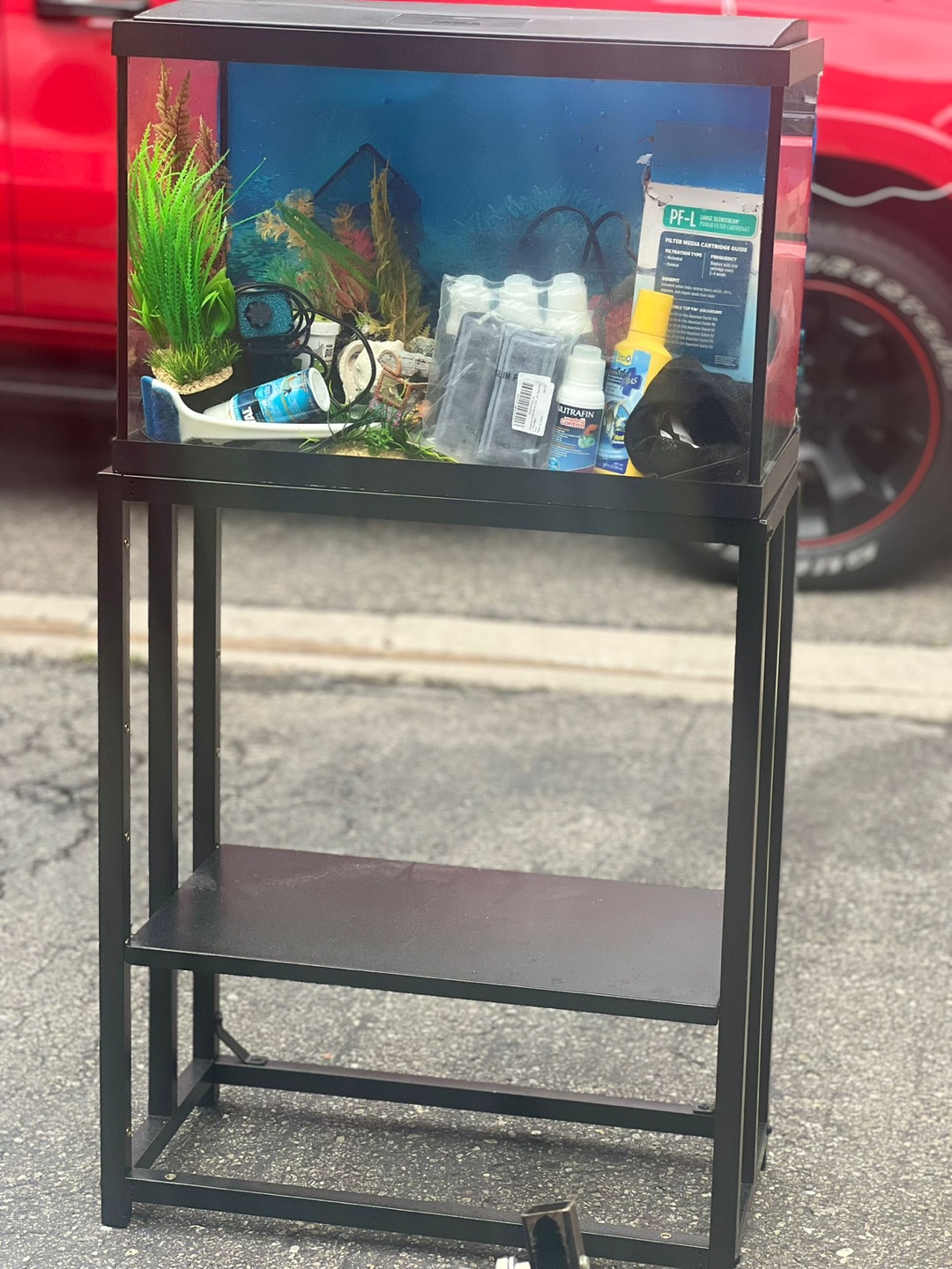 Topfin Fish tank with stand