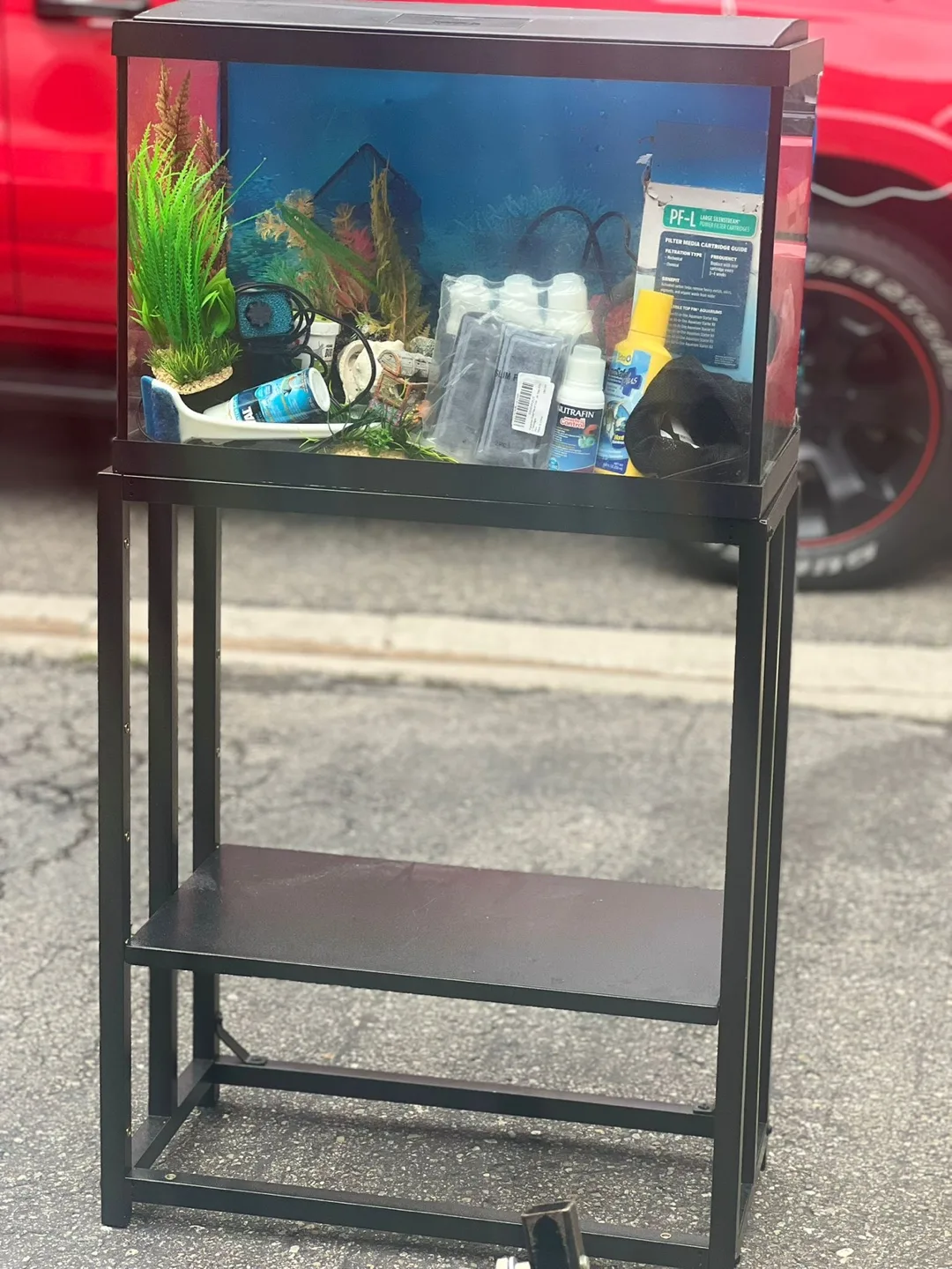Topfin Fish tank with stand thumbnail