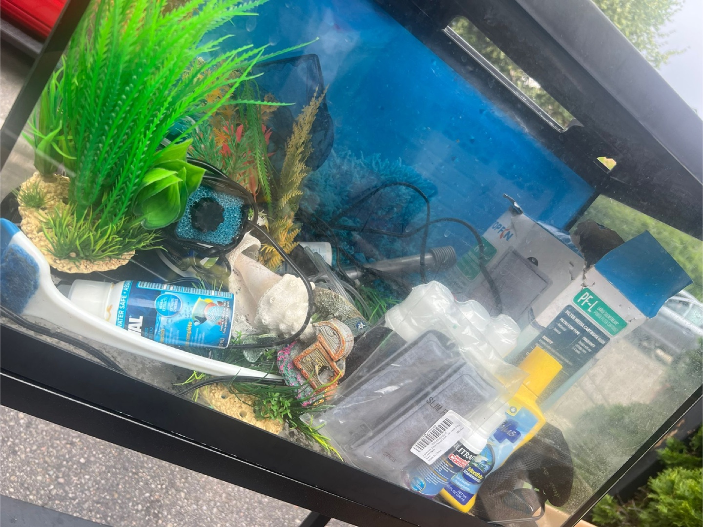 Topfin Fish tank with stand - photo 4