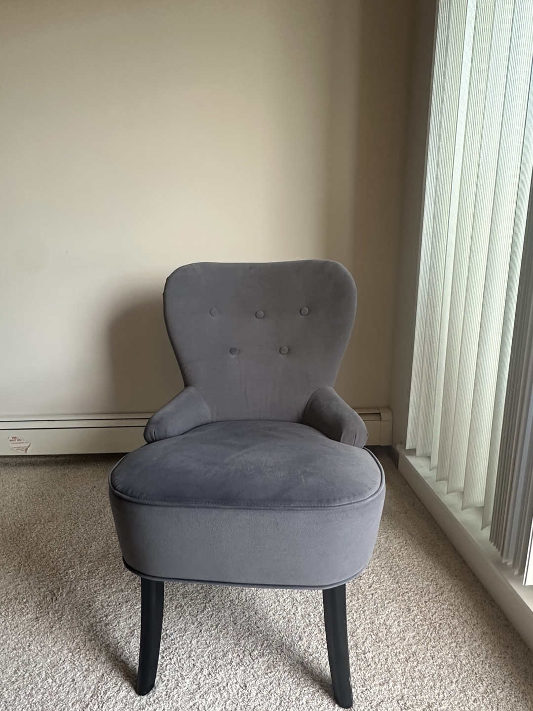 Grey Accent Chair - photo 2
