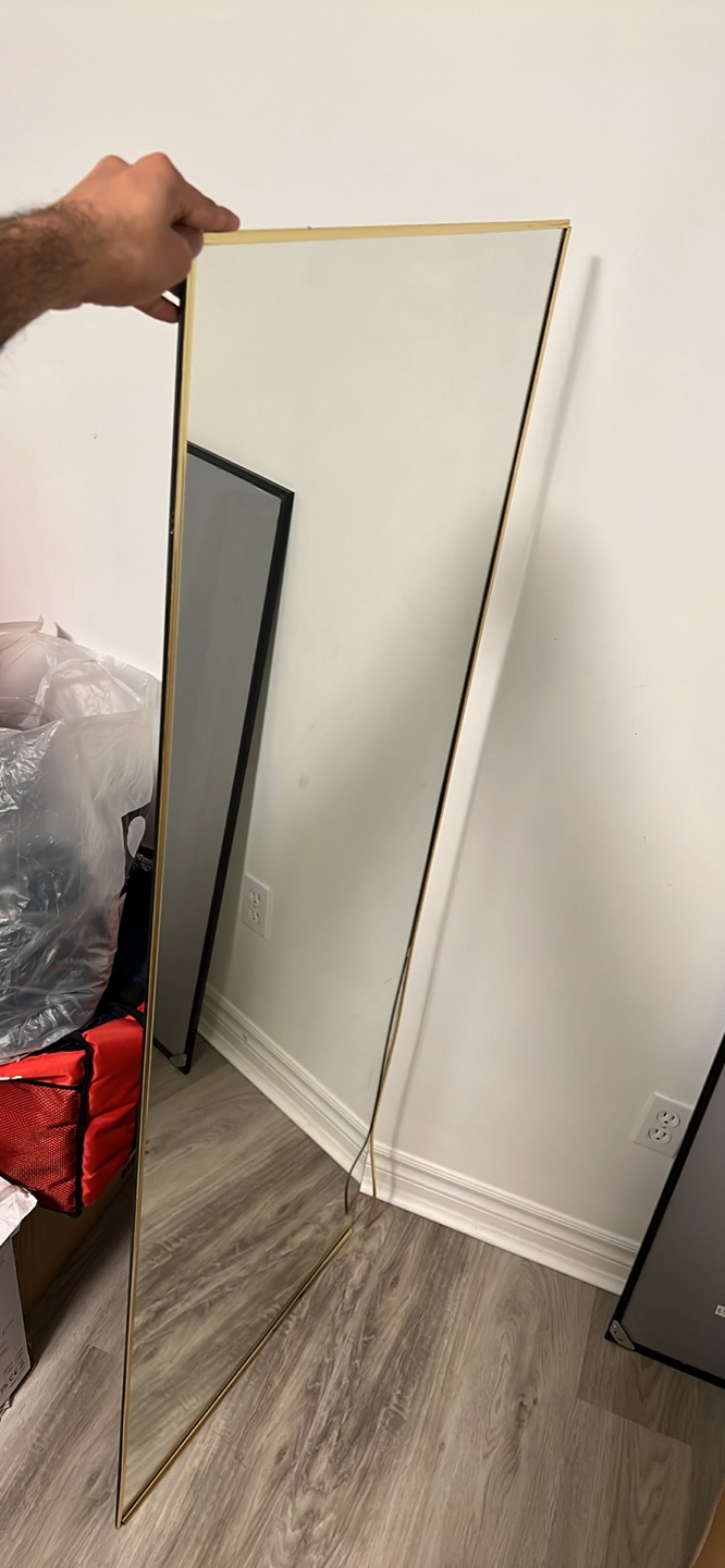 Gold Framed Full Length Mirror