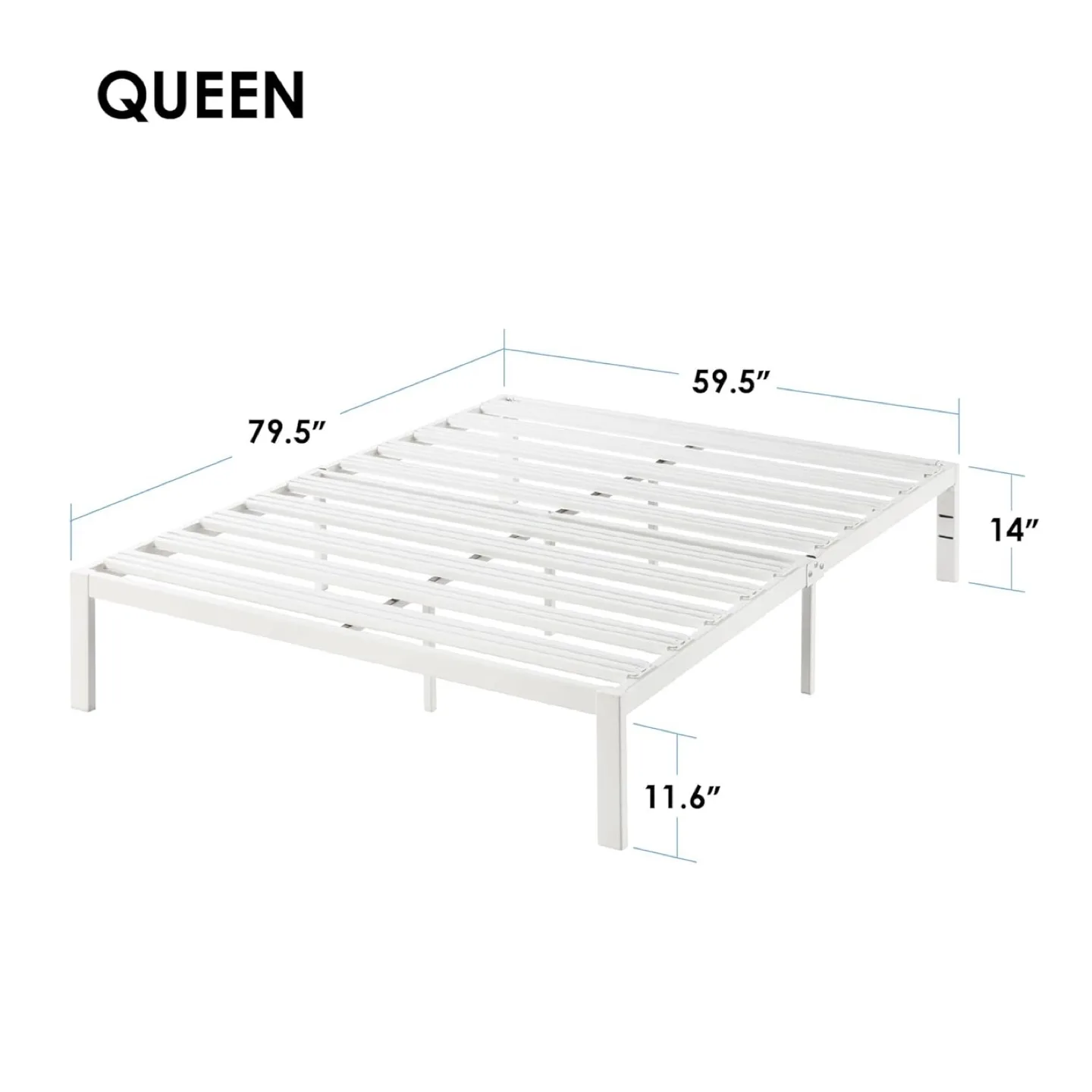Queen Heavy Duty Metal Queen Bed ▫️BRAND NEW▫️ image indicator(7)
