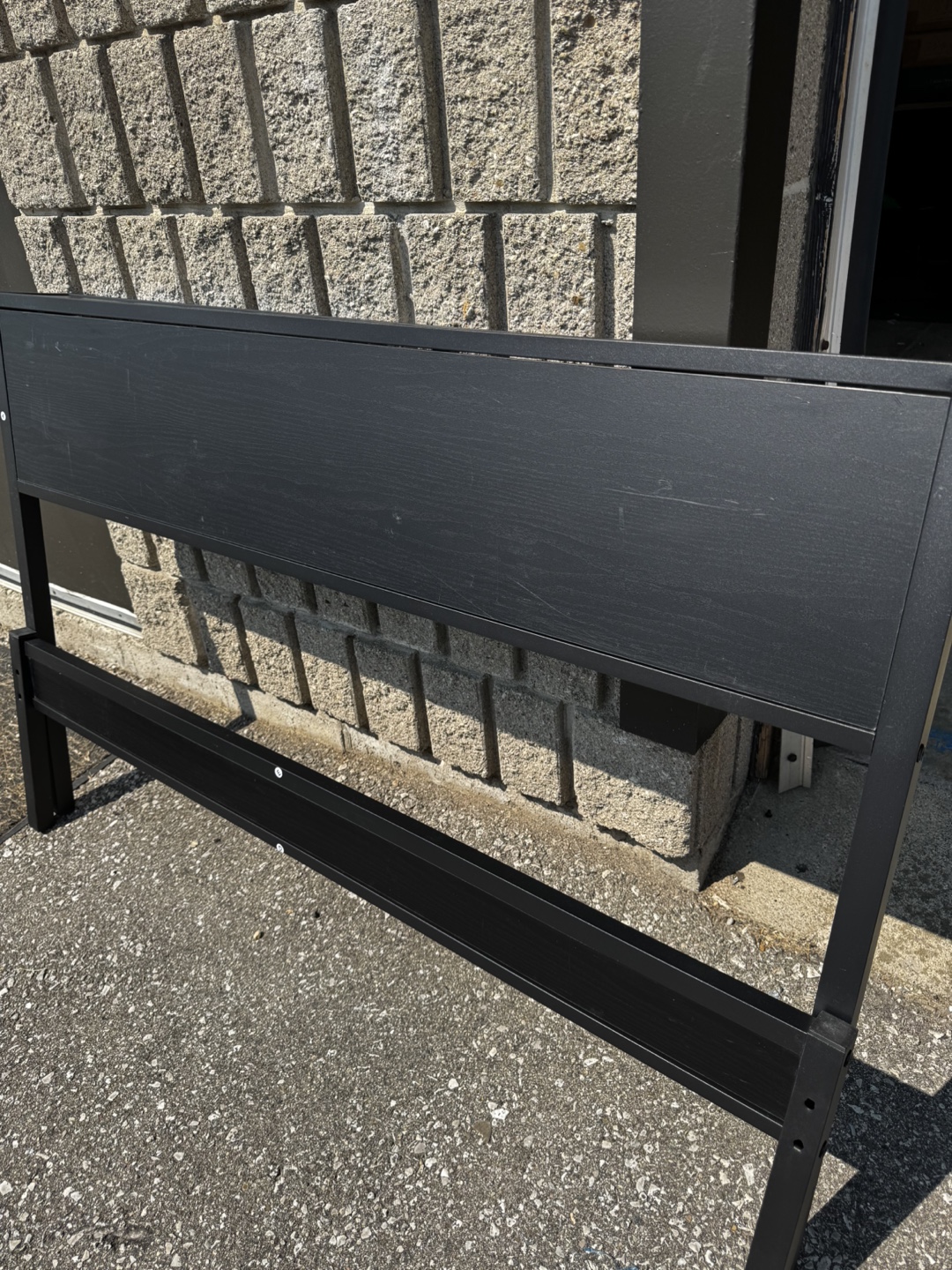 Full/Double Wooden Headboard - photo 3