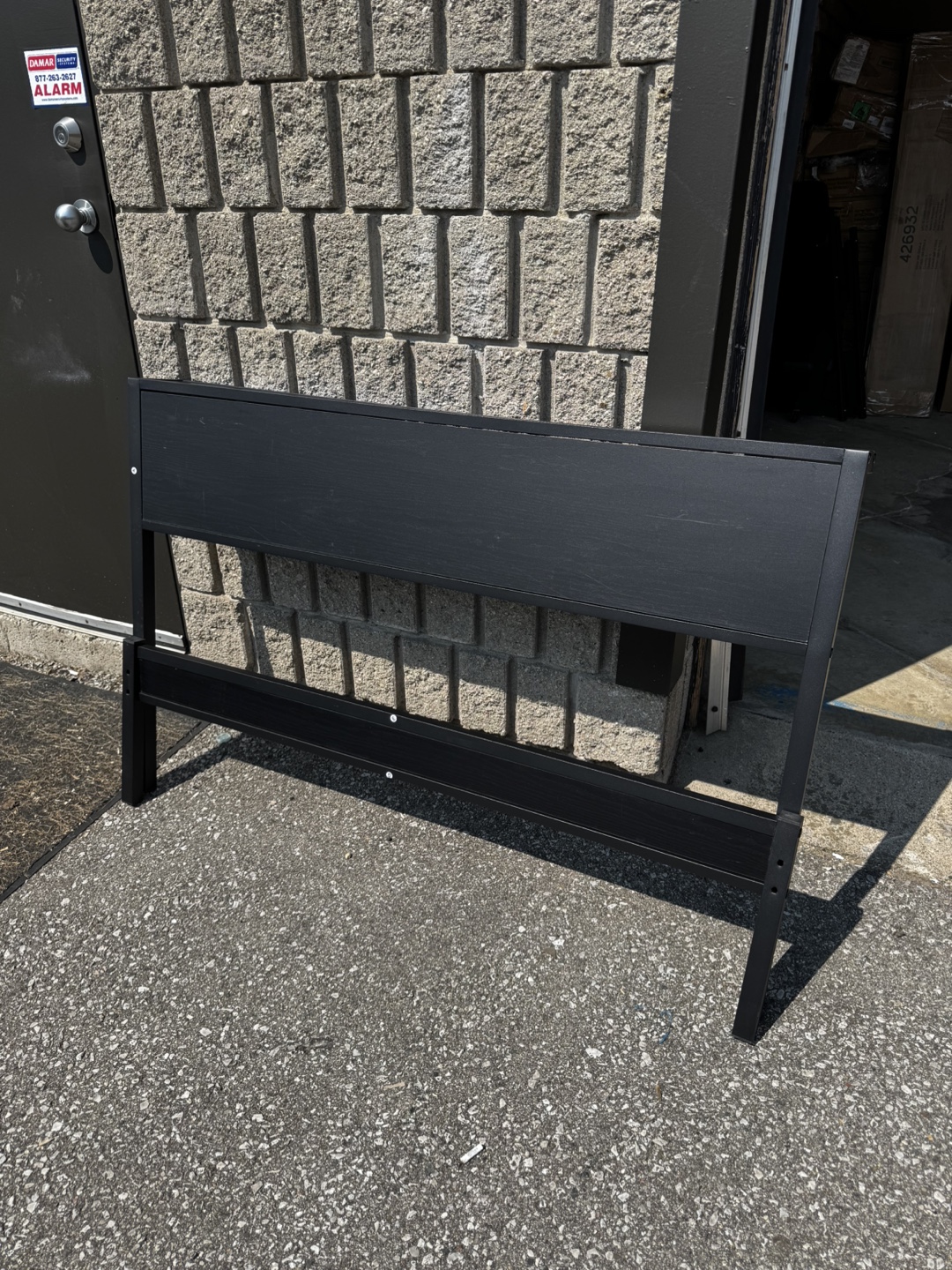 Full/Double Wooden Headboard