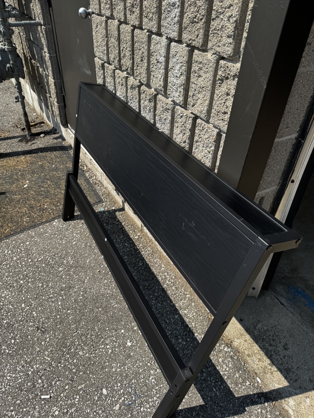 Full/Double Wooden Headboard - photo 2