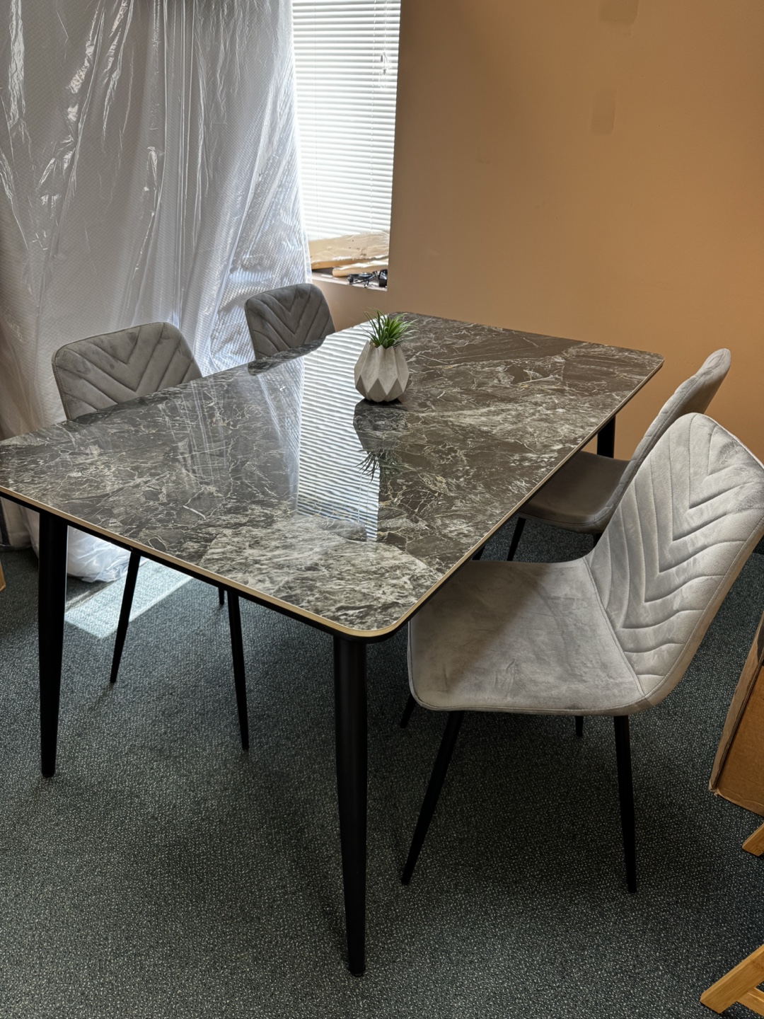 Sintered Stone Dining Table - Floor Model