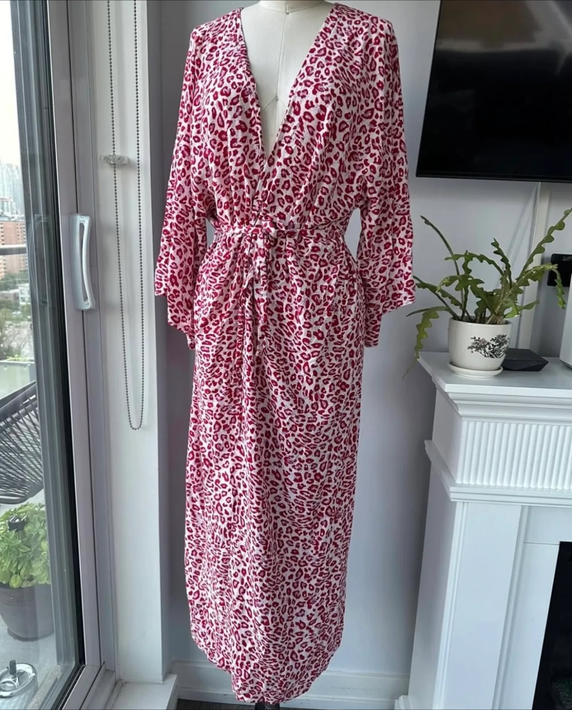 Beach cover up robe - one size thumbnail