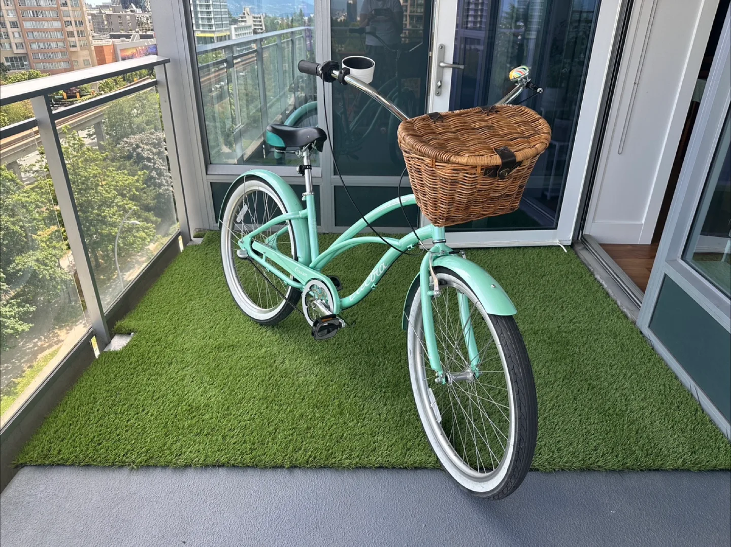 Electra Cruiser 1, mint green thumbnail