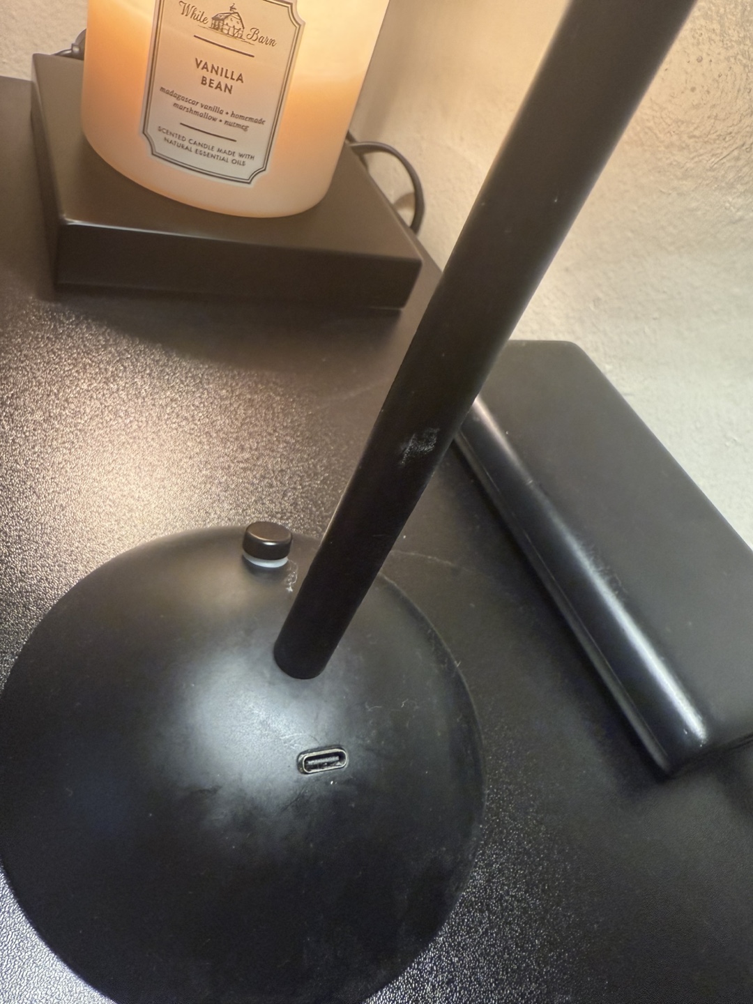 Portable LED Desk Lamp - Black - photo 4