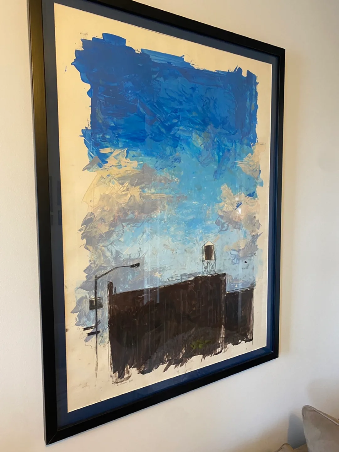 Framed Original Brooklyn Painting thumbnail