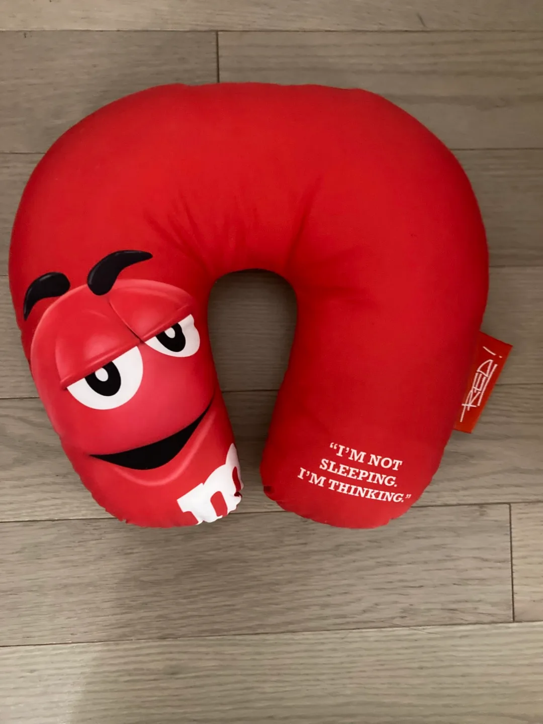🇨🇦🍁M&M's Red Character Neck Pillow thumbnail