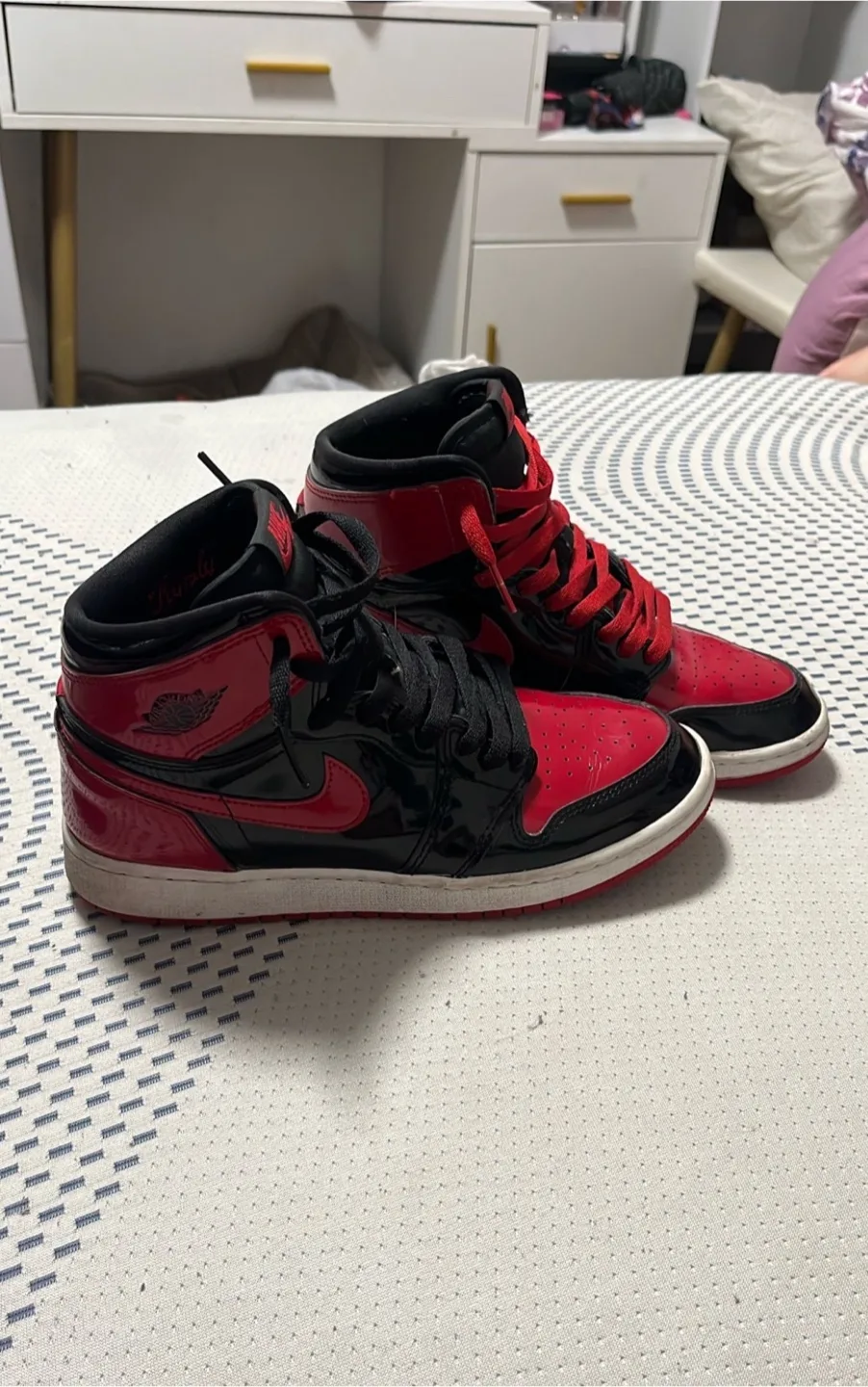 Nike Air Jordan 1 Retro High OG 'Bred Patent' - Size 7 thumbnail