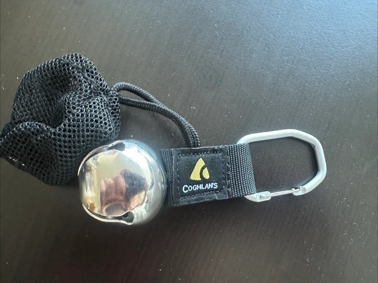 Bear bell with carabiner and bag thumbnail