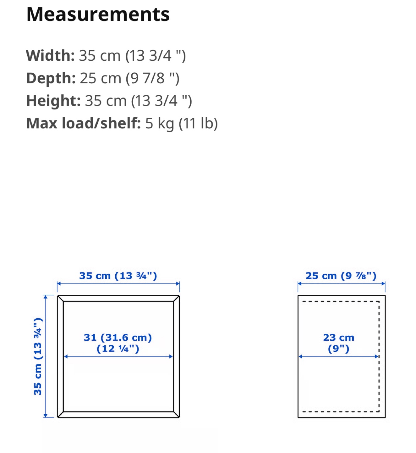 IKEA EKET shelf unit (white) - photo 4