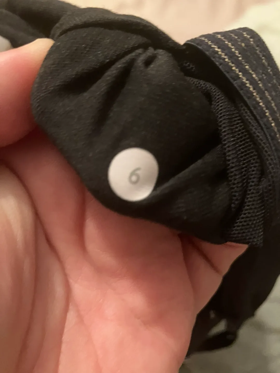 Lululemon Black Tank Top - Size 6 image indicator(3)