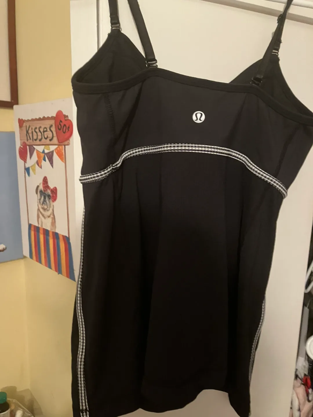Lululemon Black Tank Top - Size 6 image indicator(2)