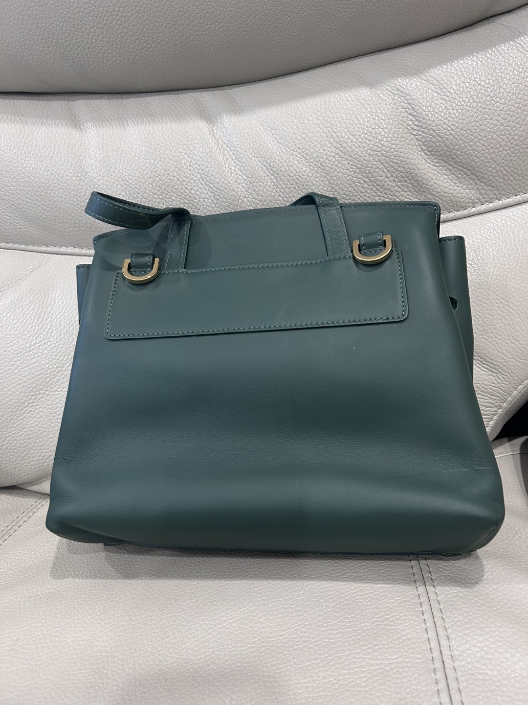 Mansur Gavriel Leather Bag - Forest Green - photo 2