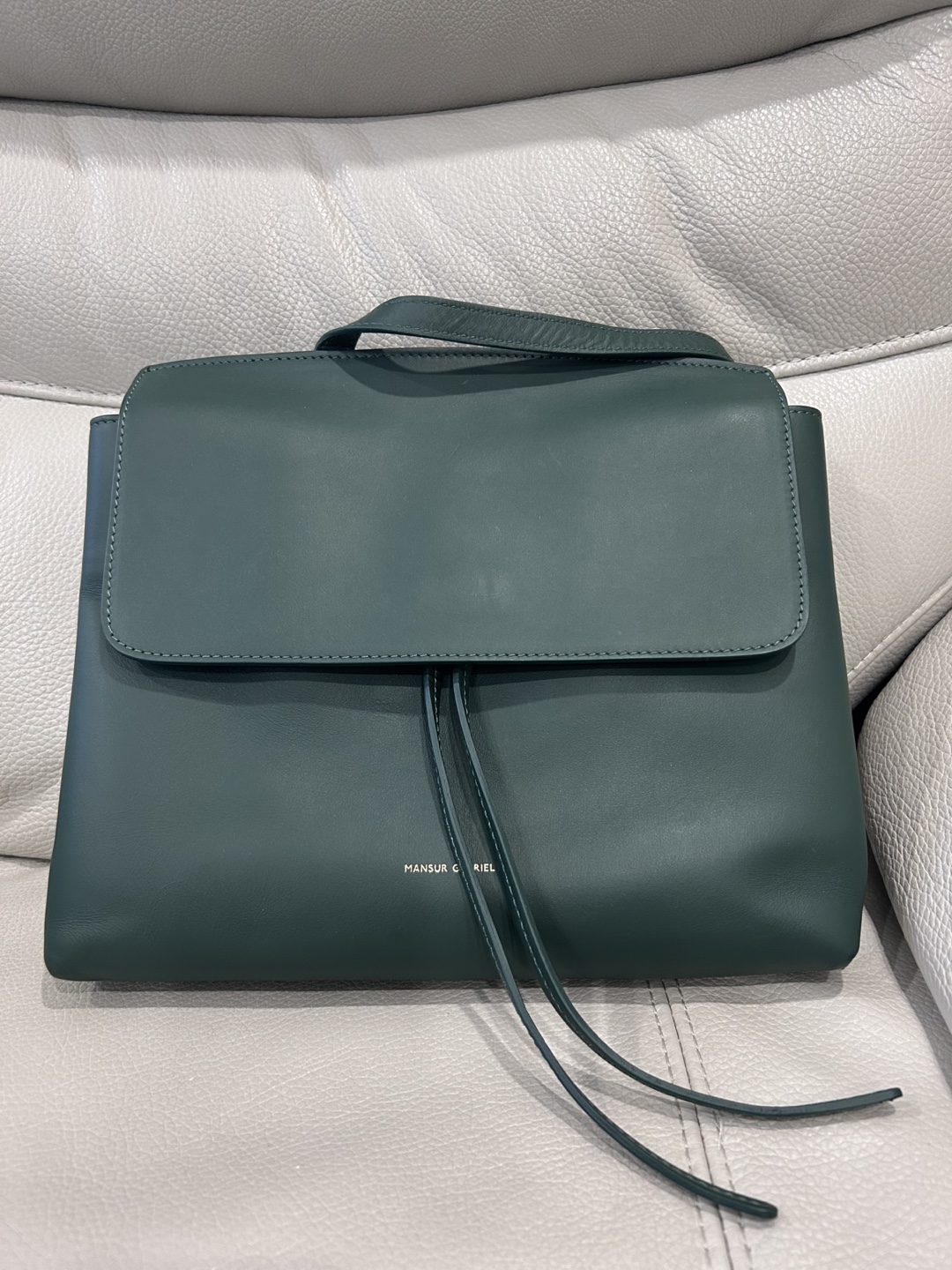 Mansur Gavriel Leather Bag - Forest Green
