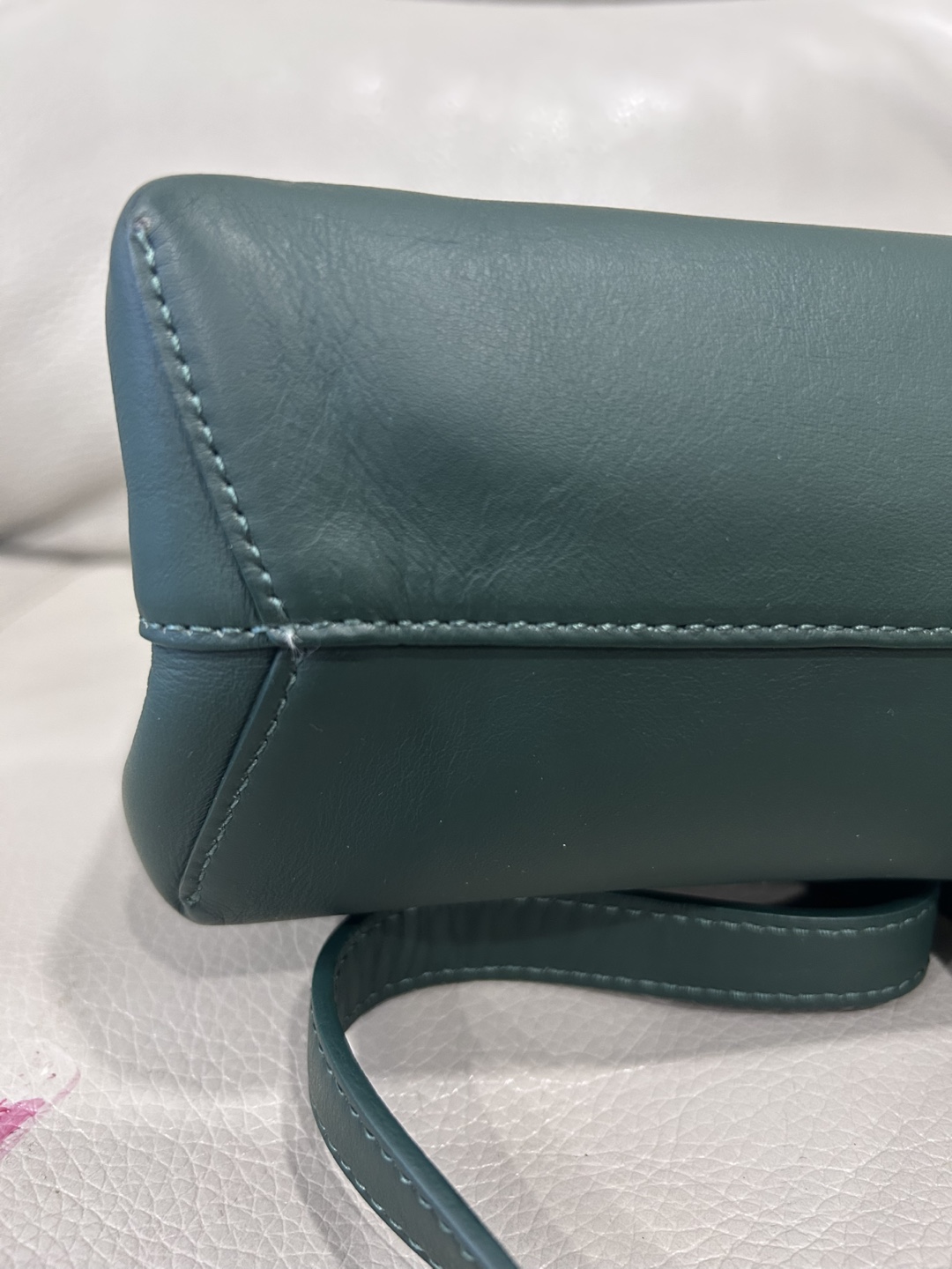 Mansur Gavriel Leather Bag - Forest Green - photo 4
