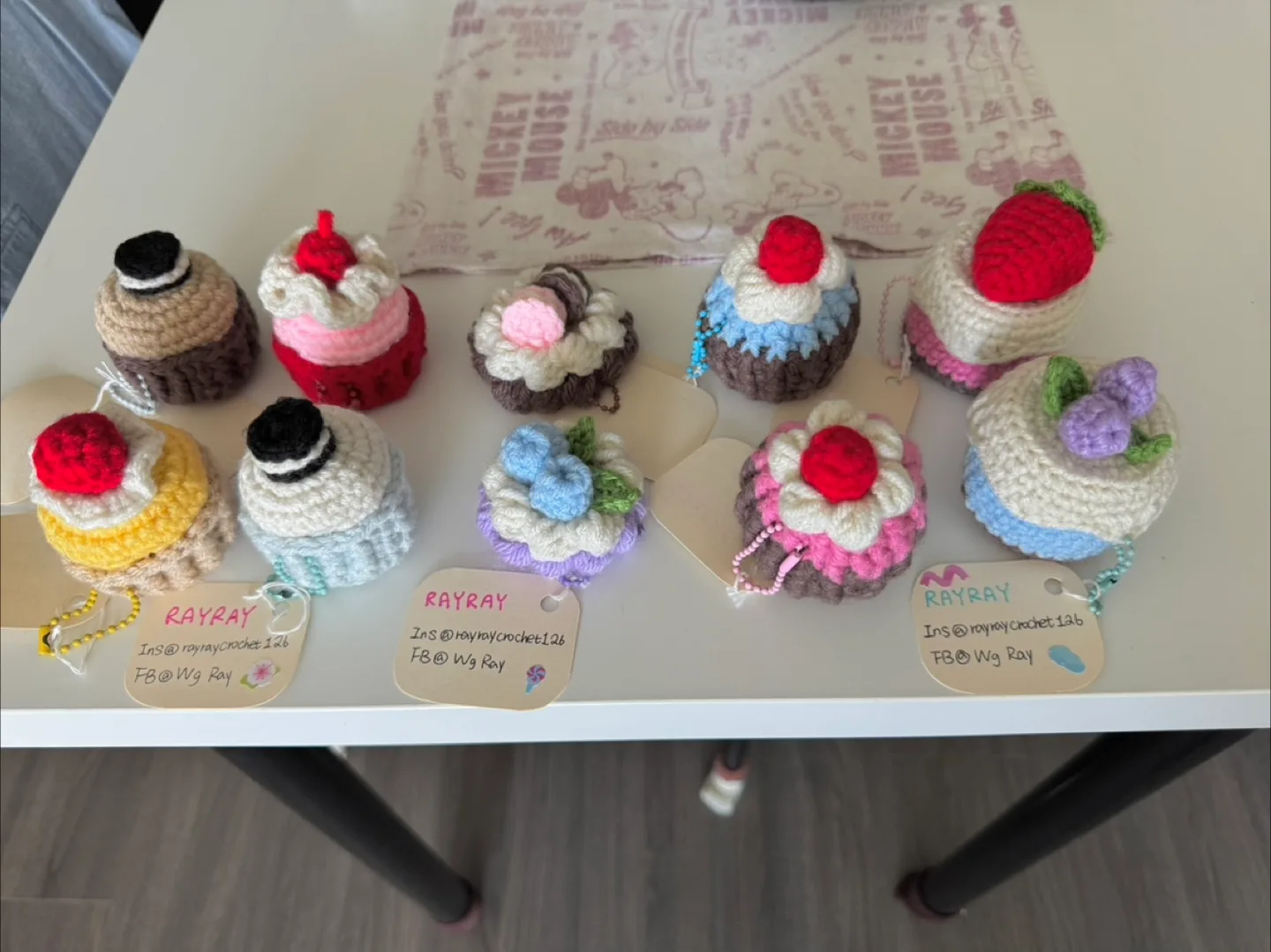 Handmade Crochet Desserts with Chain thumbnail