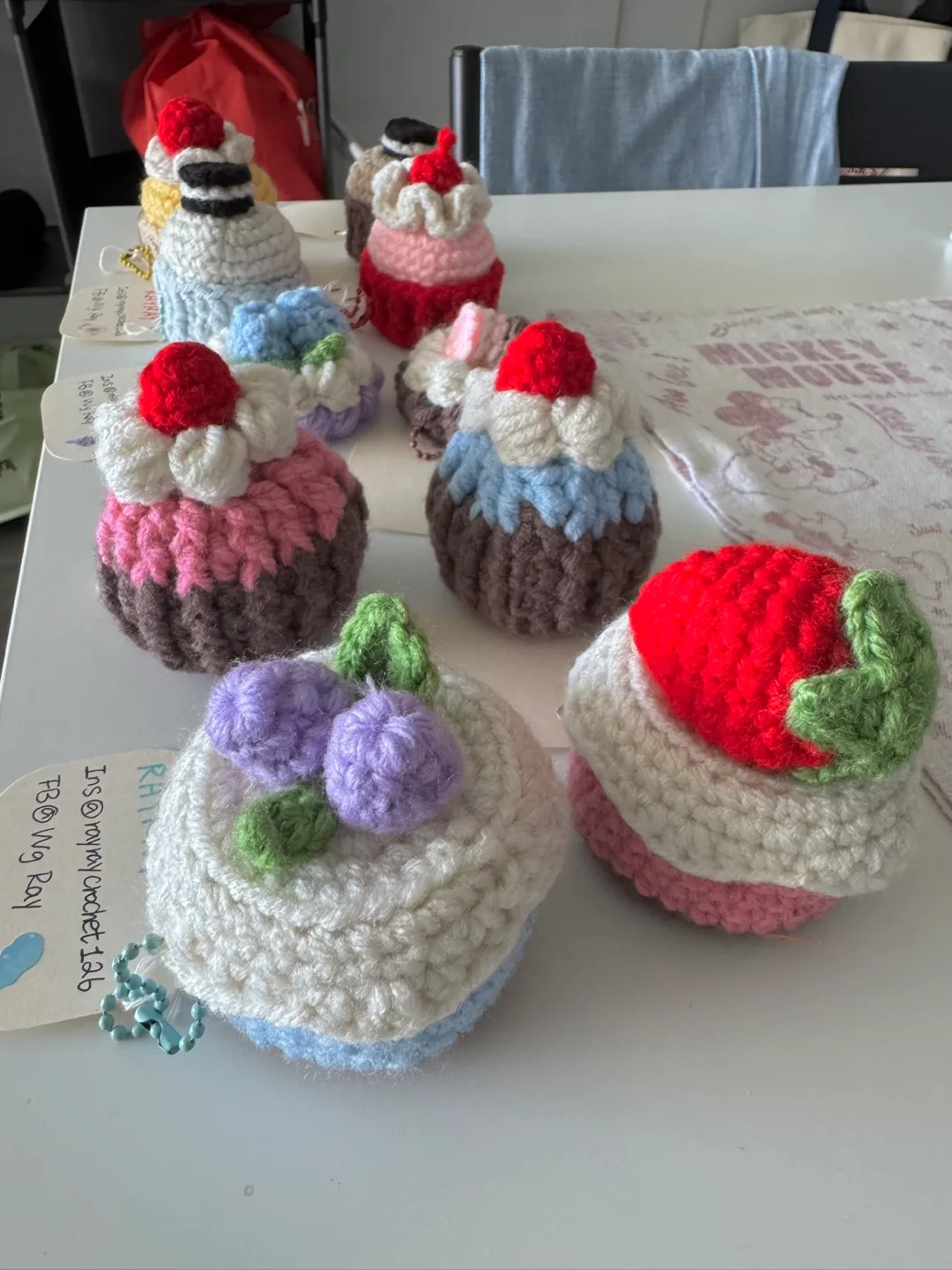 Handmade Crochet Desserts with Chain image indicator(3)