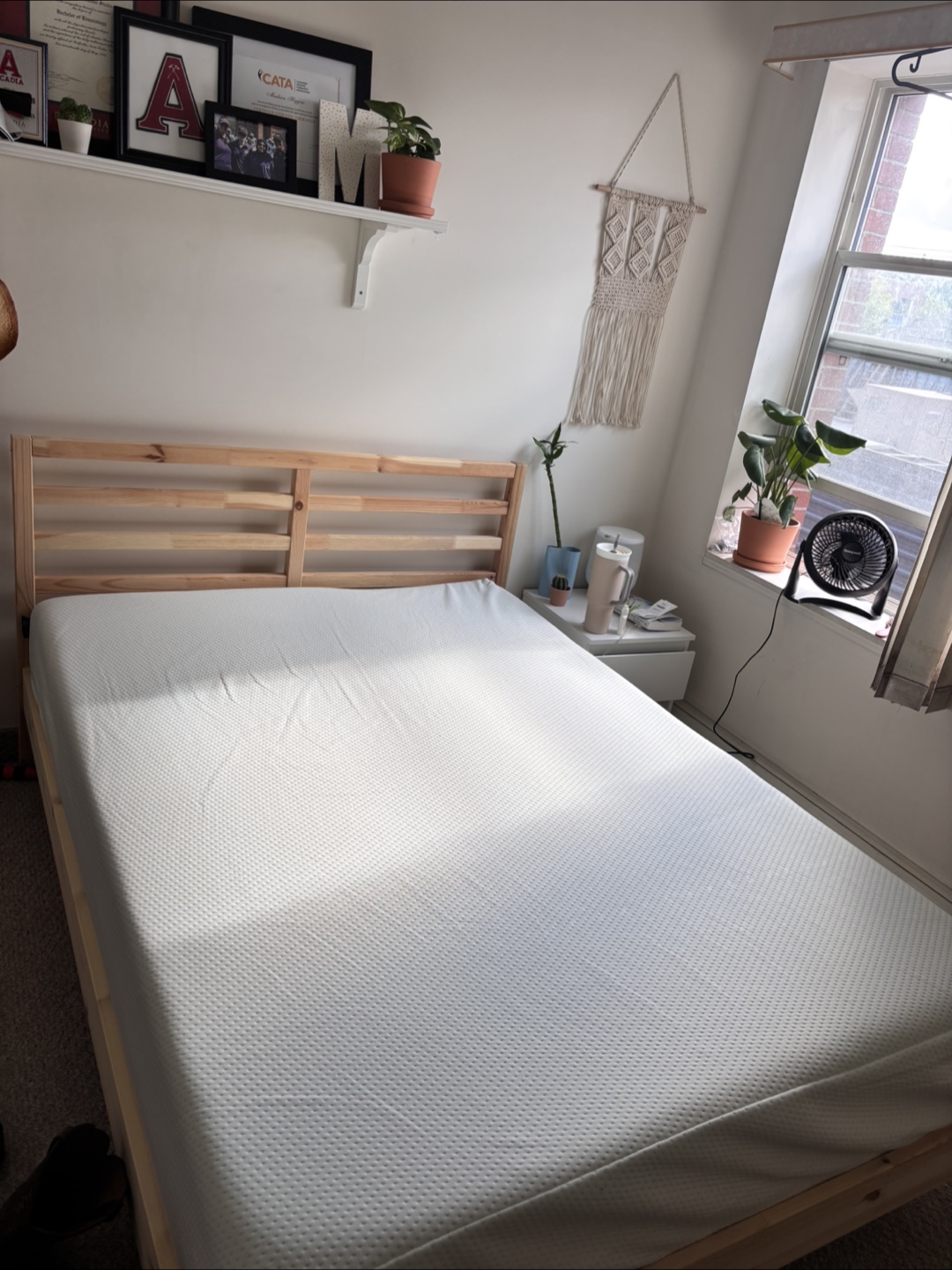 Fill size bed + mattress