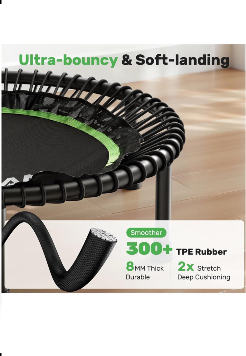 BCAN Foldable Mini Trampoline - photo 2