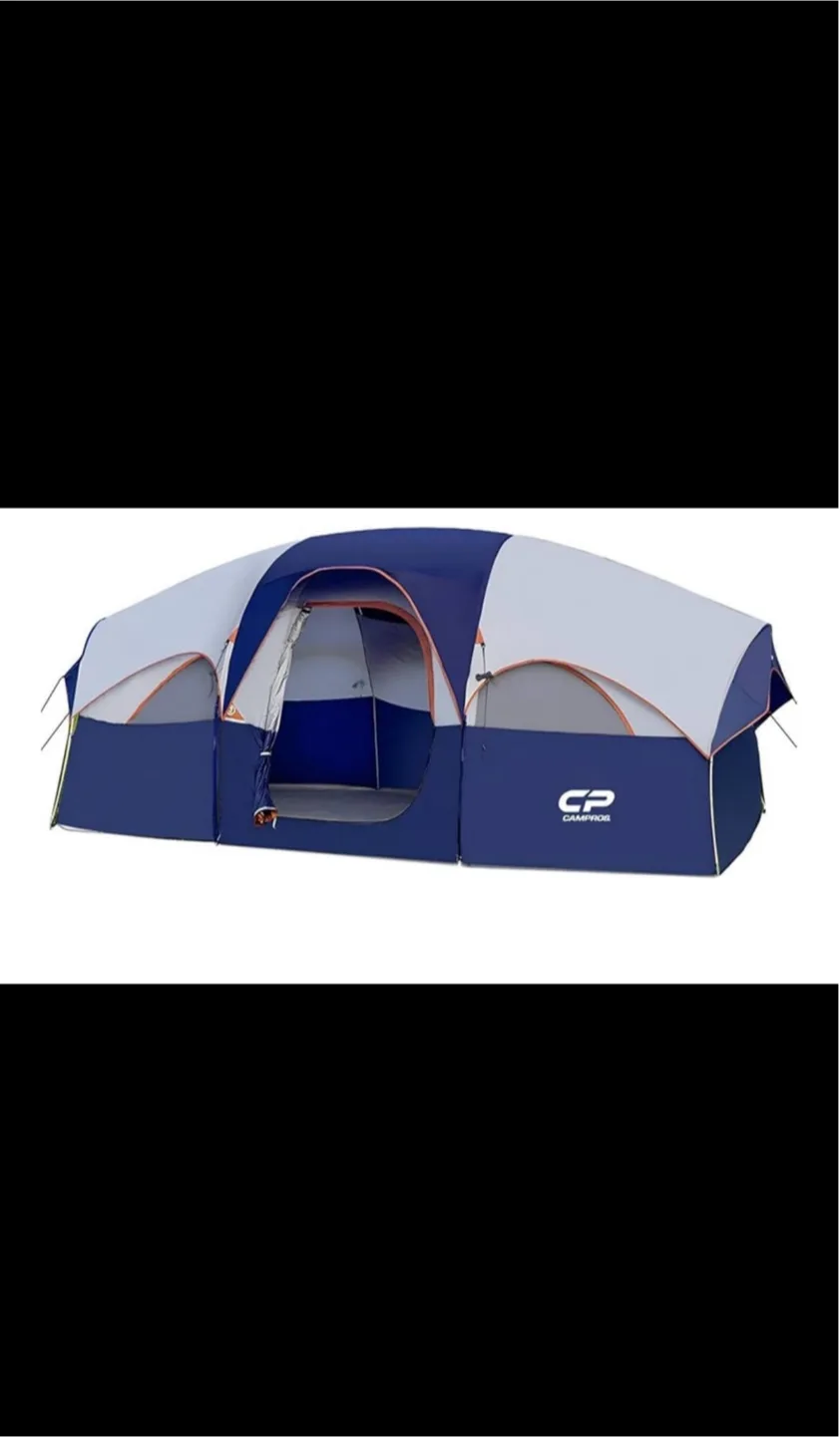 CAMPROS CP 8-Person Tent, Weather Resistant thumbnail