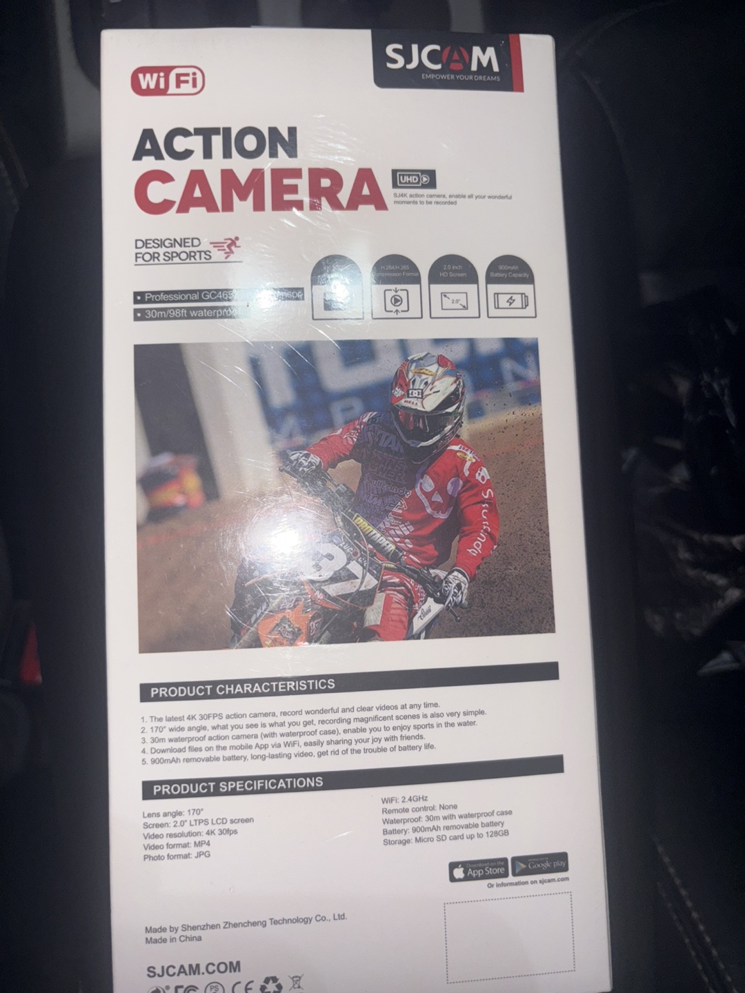 SJCAM SJ4K Action Camera - Sports Ready! - photo 2