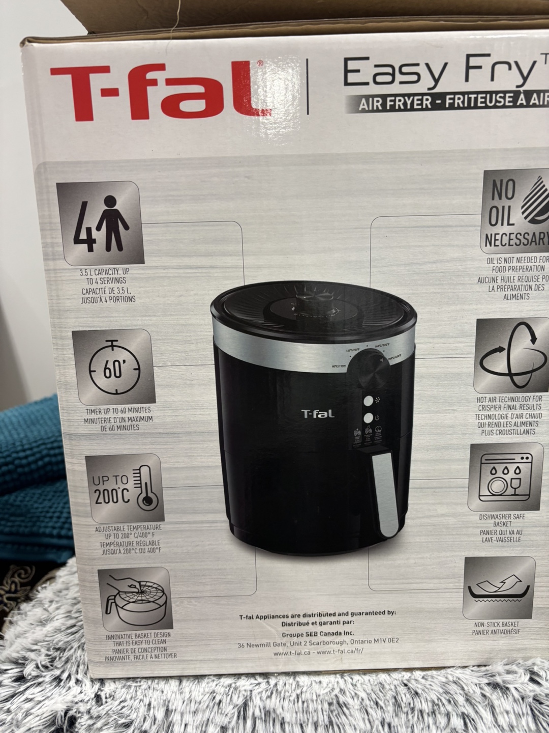 T-fal Easy Fry Air Fryer - New in Box! - photo 2