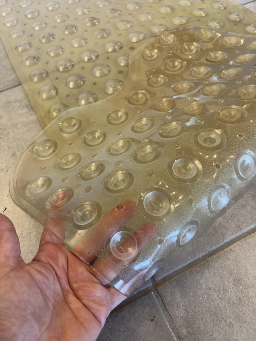 Clear Anti-Slip Bath Mat - photo 3