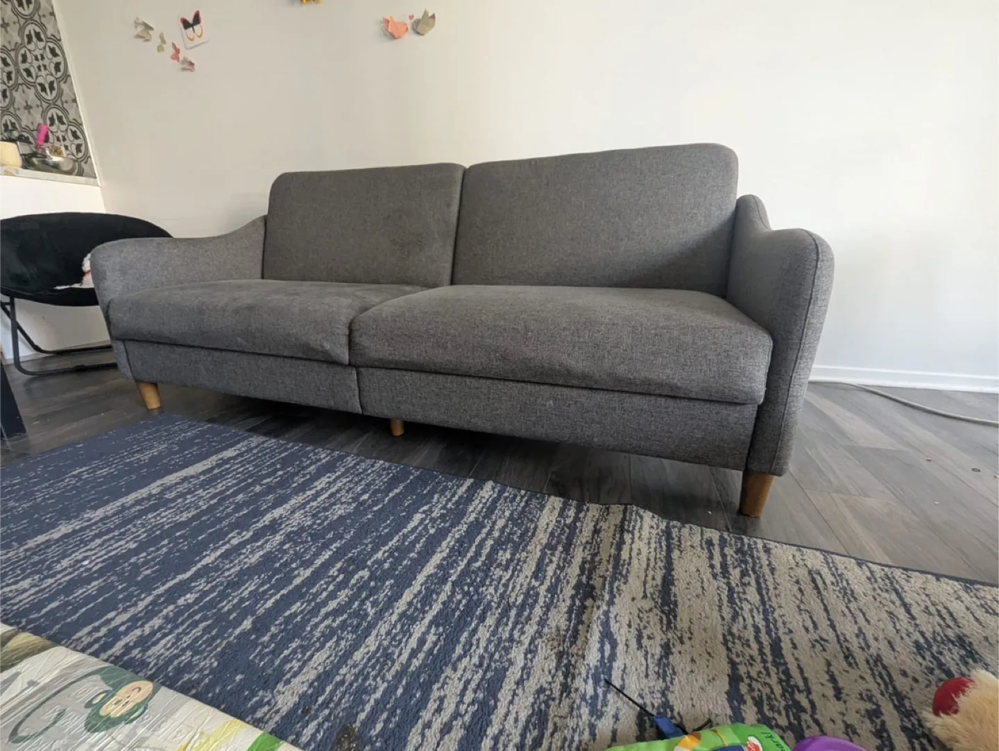 DHP futon convertible sofa into a bed thumbnail