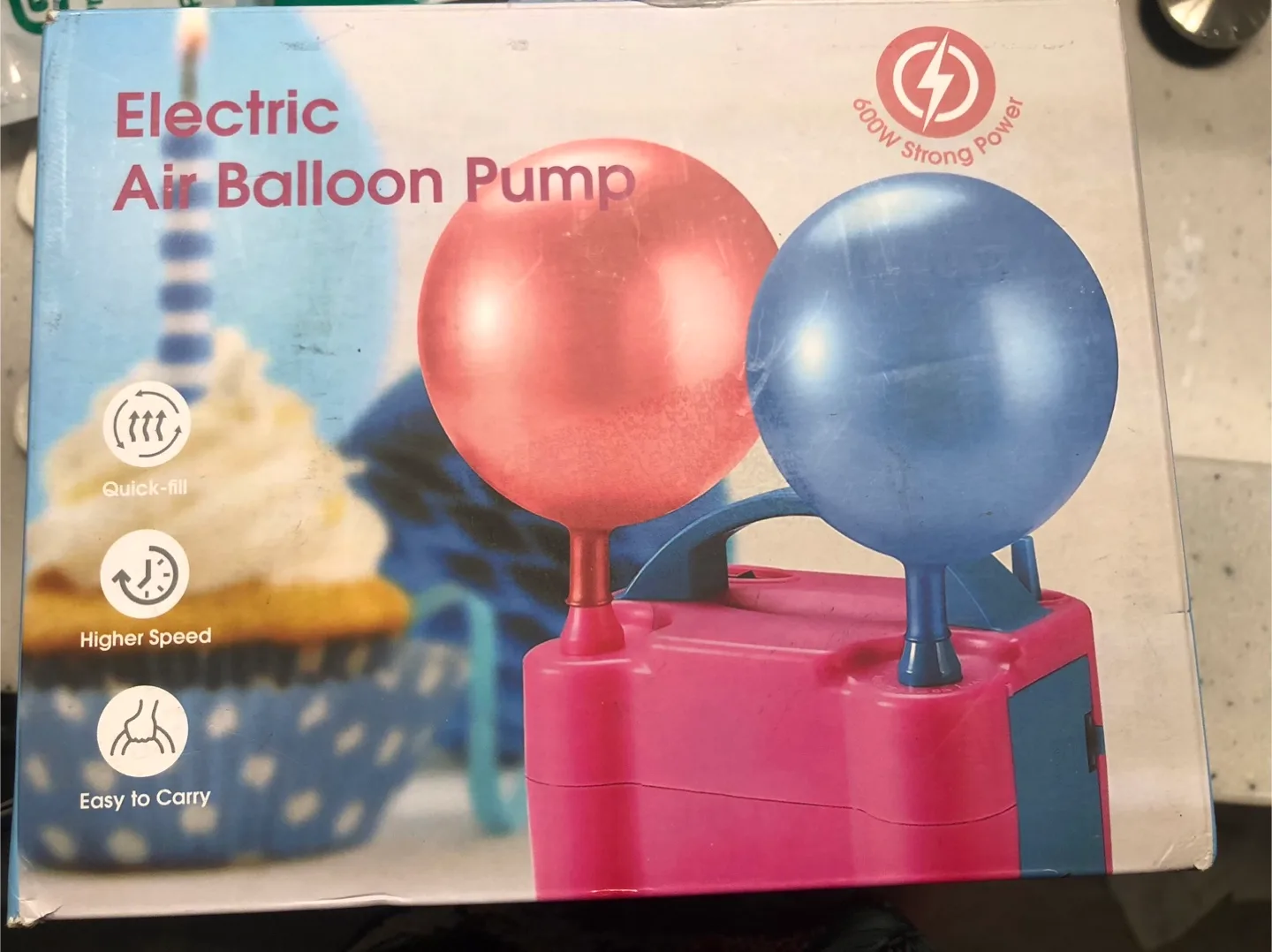 Electric Air Balloon Pump - Easy to Carry thumbnail