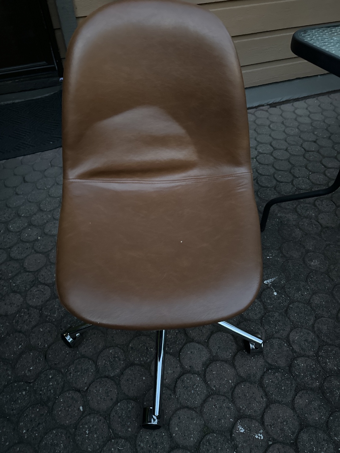 Brown Leather Office Chair
