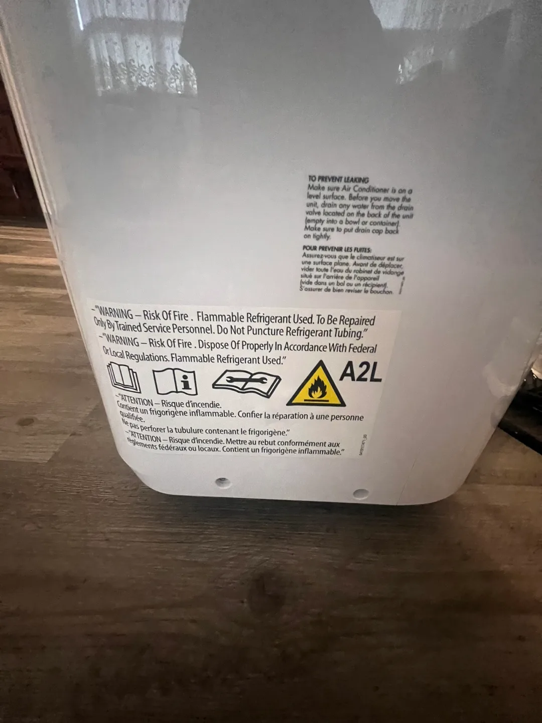 DeLonghi Pinguino Portable Air Conditioner image indicator(7)