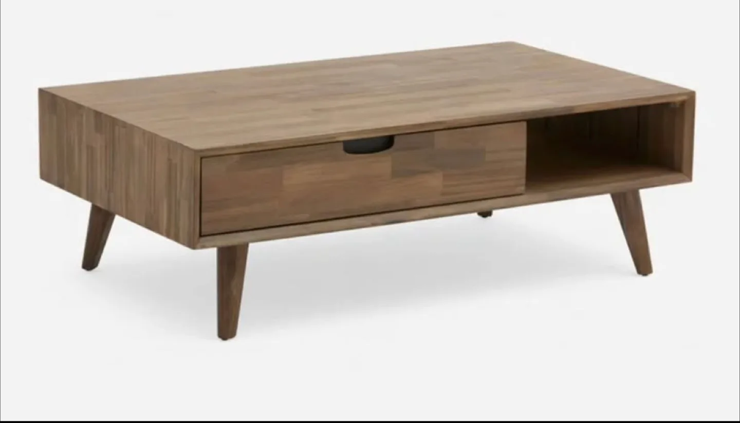 Mid century modern Wood Coffee Table thumbnail