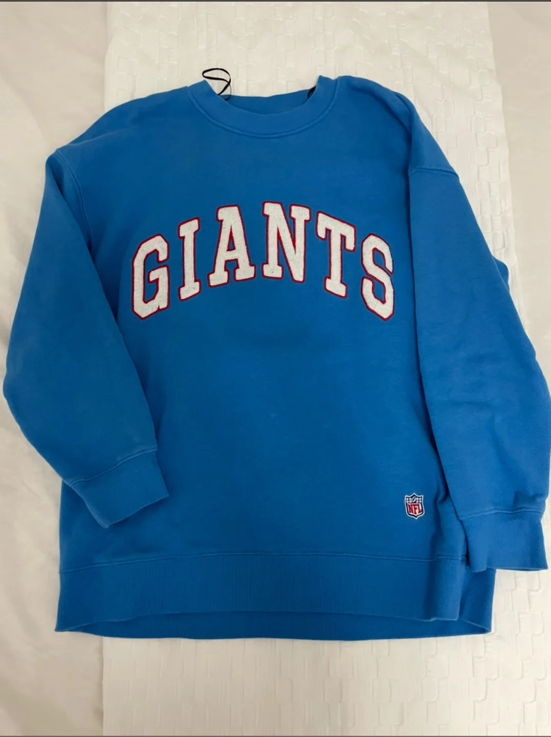 H&M NFL Giants Blue Sweatshirt - Size S thumbnail
