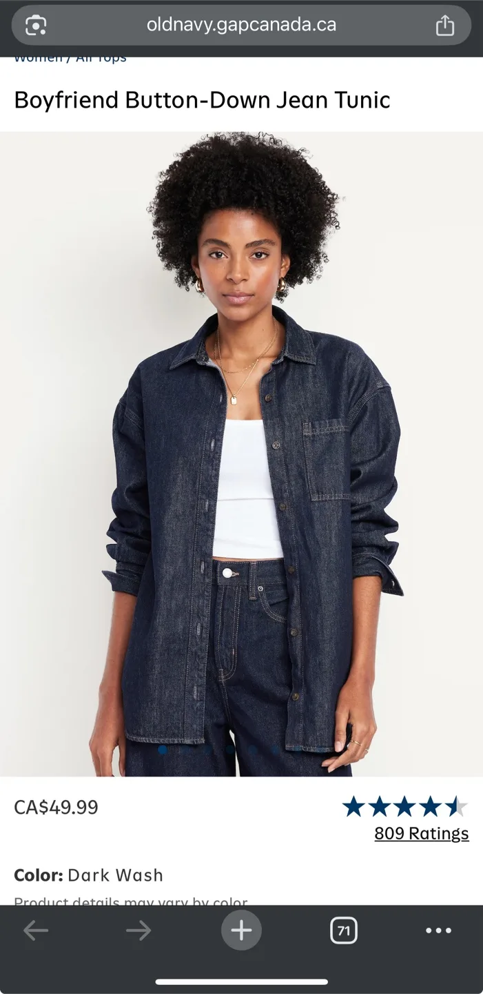 Old Navy denim thumbnail