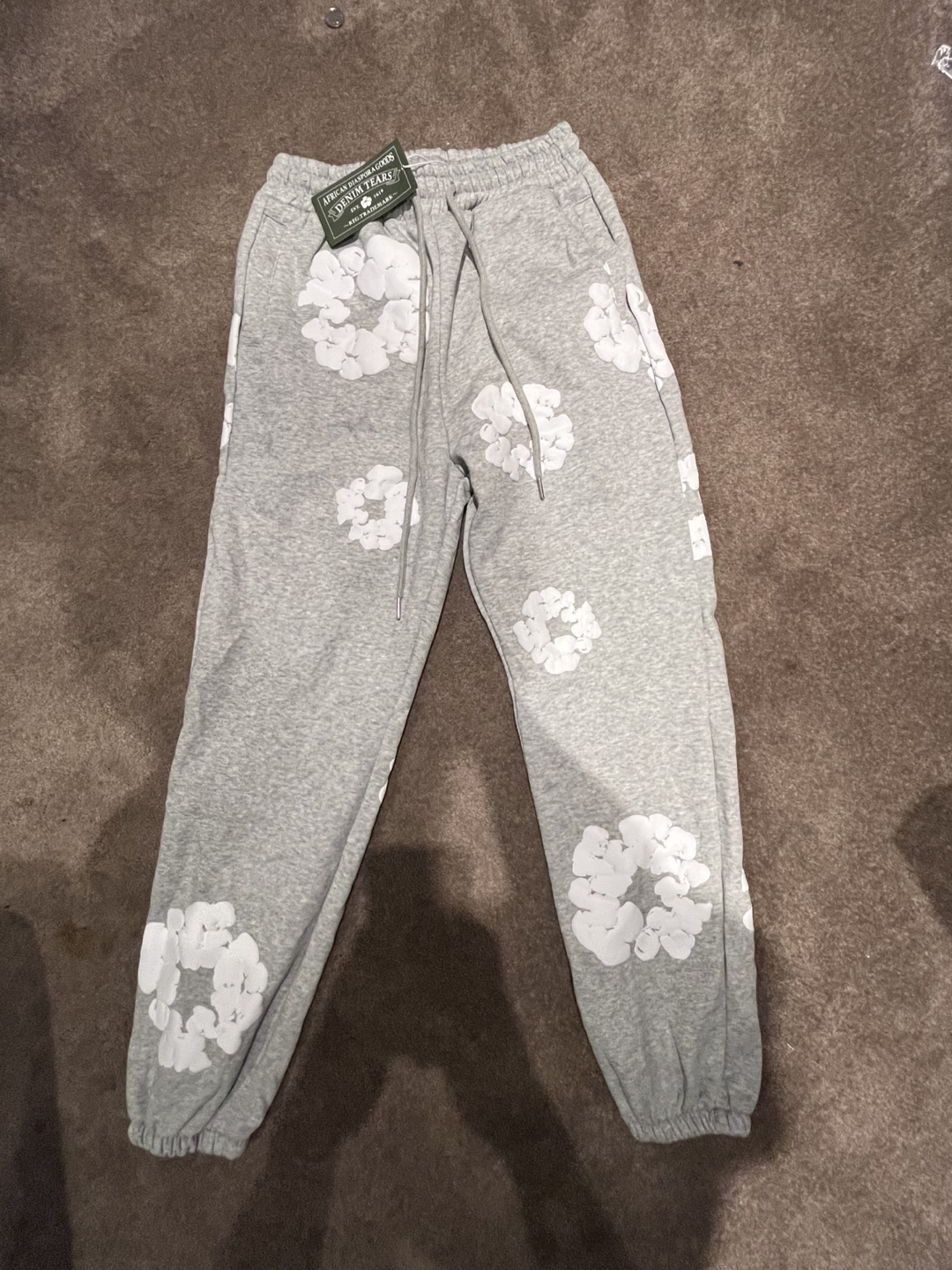 Denim Tears Floral Sweatpants - Size medium - photo 2