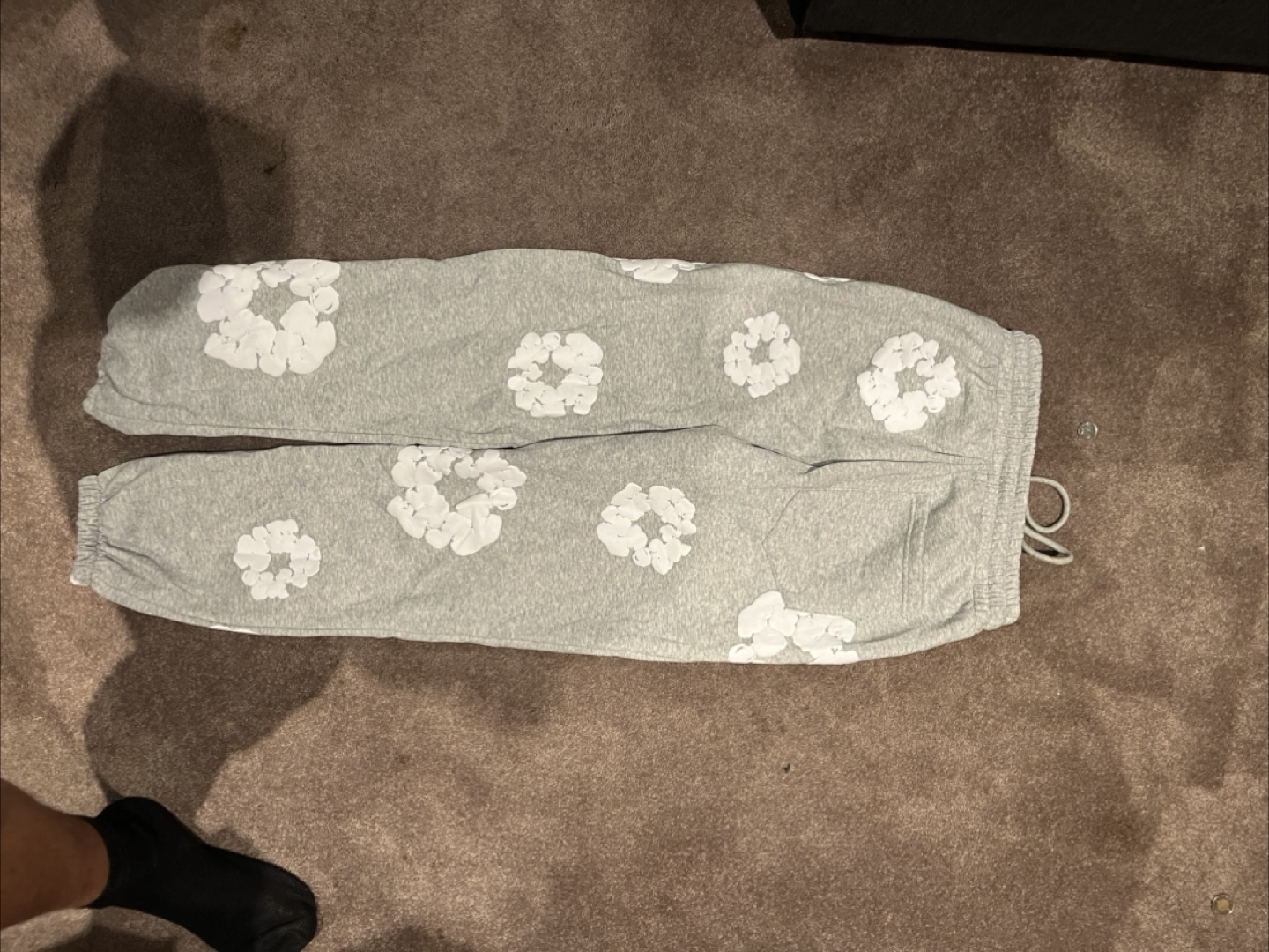 Denim Tears Floral Sweatpants - Size medium